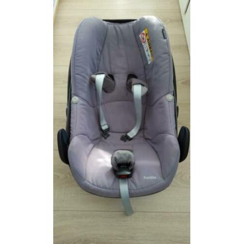 Maxi-cosi Pebble grey (incl. zitverkleiner en voetenzak)