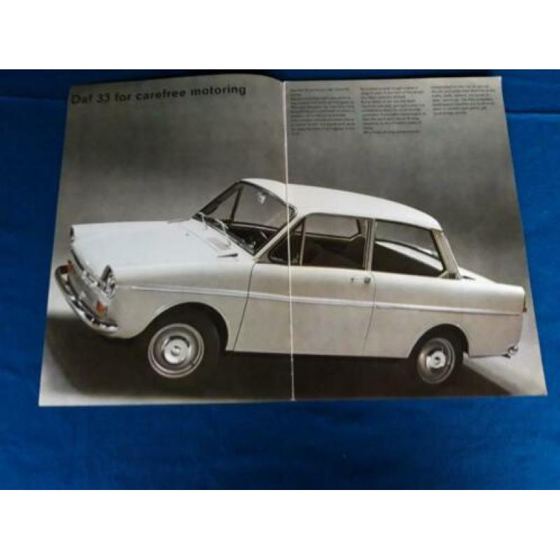 Daf 33 modeljaar 1972 Engels