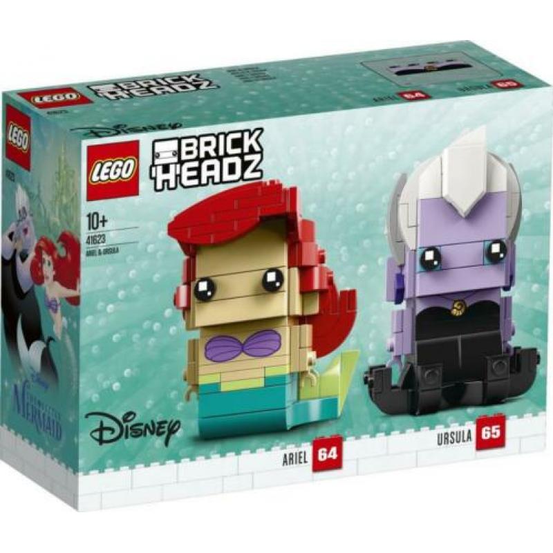 Lego Brickheadz Ariel & Ursula 41623 nieuw