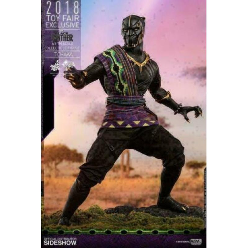 Hot Toys Black Panther MMS AF 1/6 T'Chaka 2018 Toy Fair Exc.