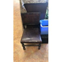 Antieke stoelen Franse lelie