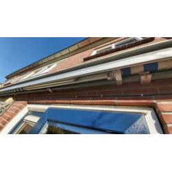 knikarm zonnescherm 6 x 3 meter