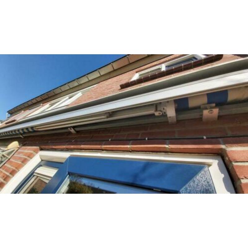knikarm zonnescherm 6 x 3 meter