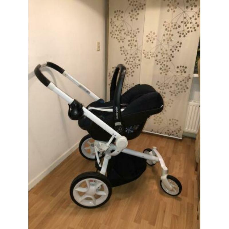 Quinny moodd kinderwagen black white buggy maxi cosi pebble