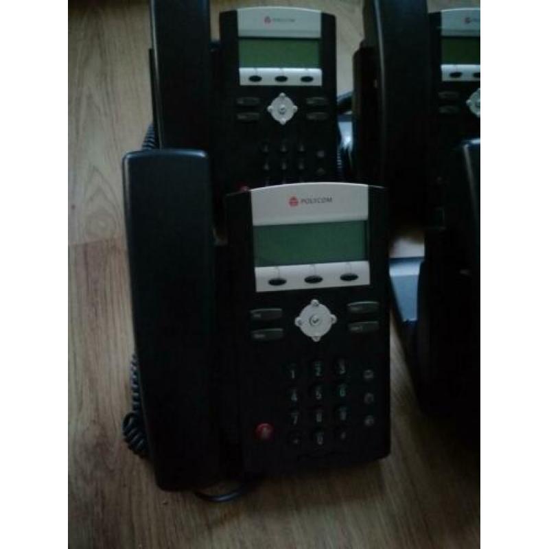 4 x kantoor telefoon polycom