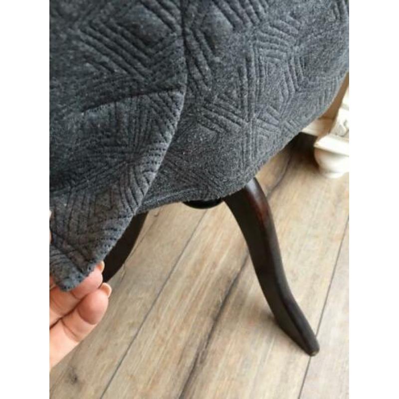 Esqualo College Style mooie rok stretch grijs maat 40