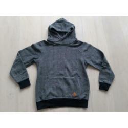 Jack & Jones hoody zwart met wit maat S