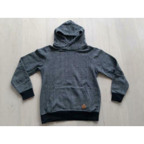 Jack & Jones hoody zwart met wit maat S