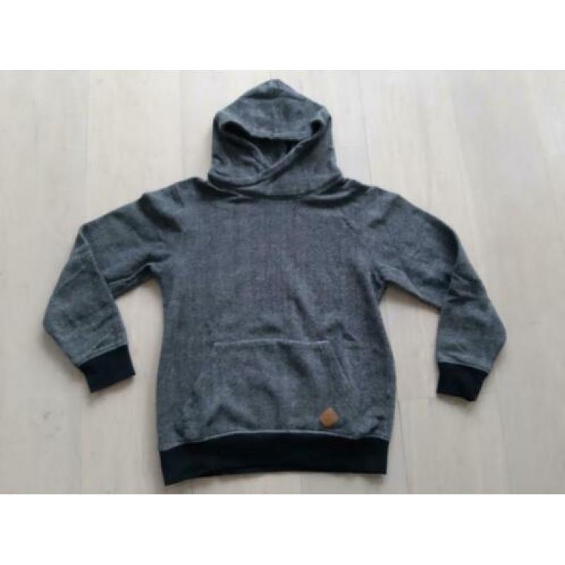 Jack & Jones hoody zwart met wit maat S