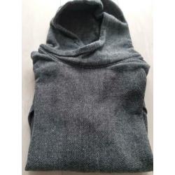 Jack & Jones hoody zwart met wit maat S