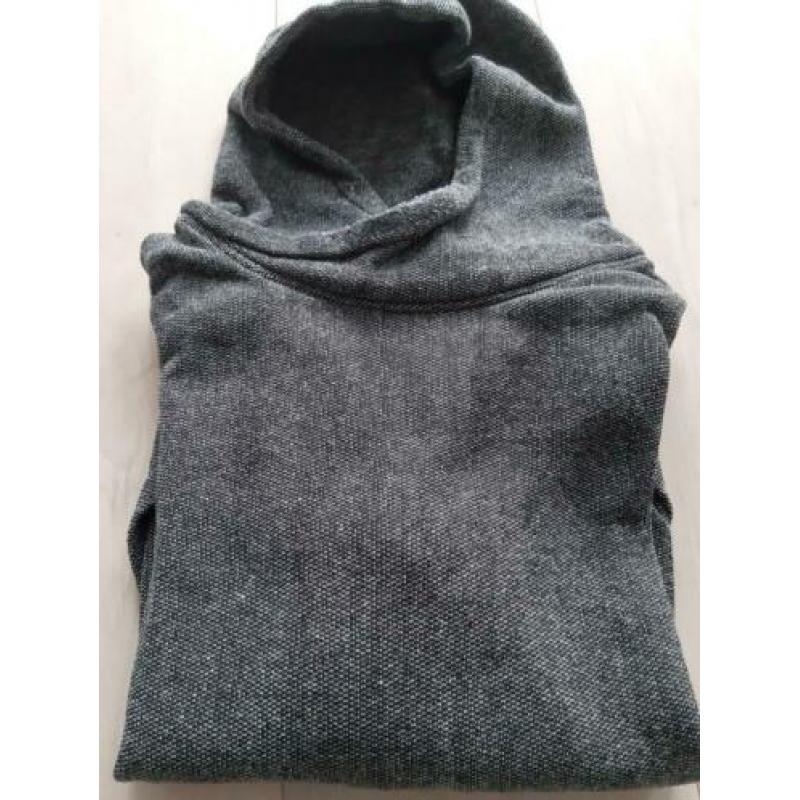Jack & Jones hoody zwart met wit maat S