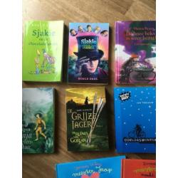 Boekenpakket test. Grijze jager Roald Dahl ronja Lena lijstj