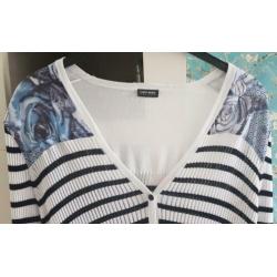Nieuwstaat, leuke top van GERRY WEBER maat 46