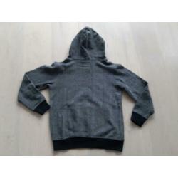 Jack & Jones hoody zwart met wit maat S