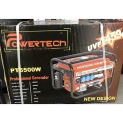 Aggregaat Generator Power Tech PT6500W nu voor €135