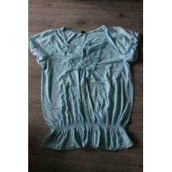 Blauw blouse M&S MODE, maat XL (SD)