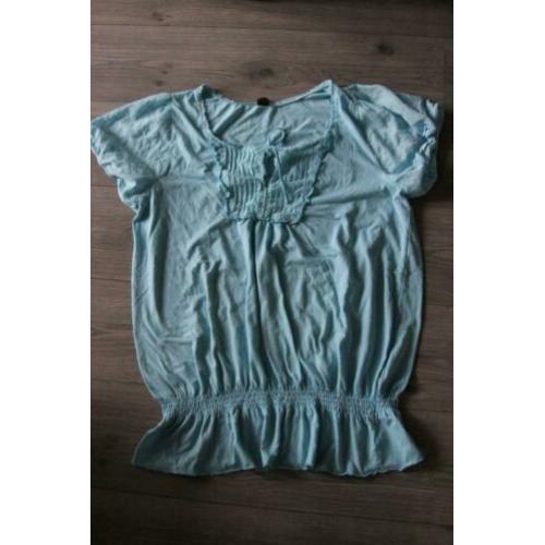 Blauw blouse M&S MODE, maat XL (SD)