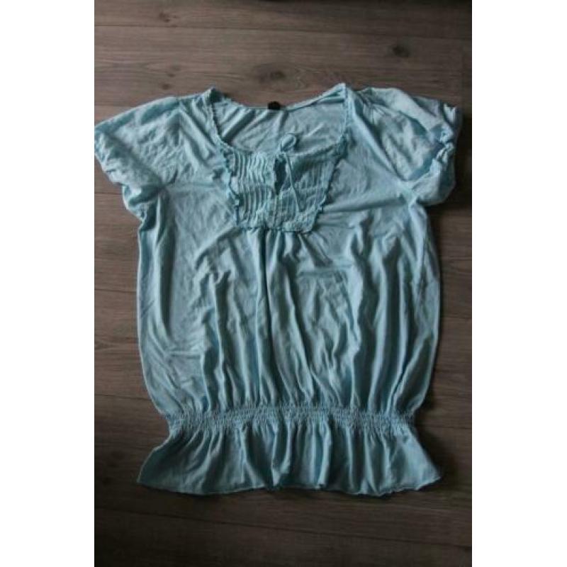 Blauw blouse M&S MODE, maat XL (SD)