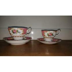 Royal Albert kop en schotel set.