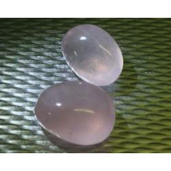 Subliem Getrommeld STER ROZENKWARTS 6x en AMETHYST 6x