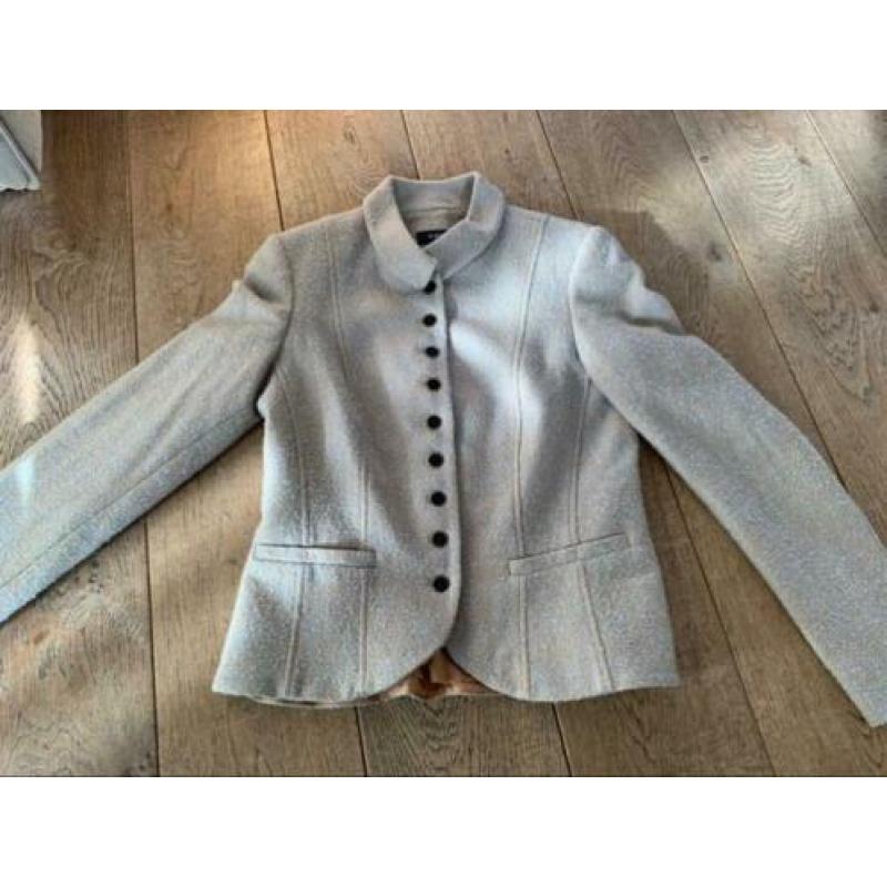 Purdey jasje blazer colbert beige maat 36 NIEUW