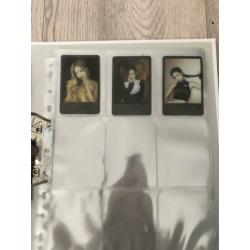 lisa, rose, jennie photocards