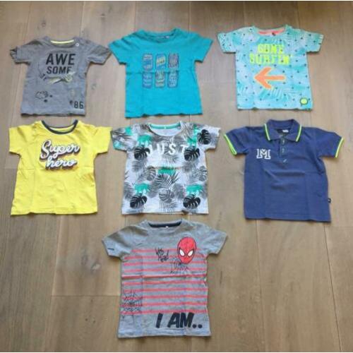 T-shirts (draag)maat 98 name it molo quapi mexx wibra