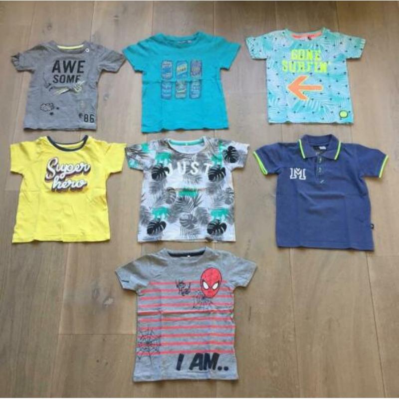 T-shirts (draag)maat 98 name it molo quapi mexx wibra