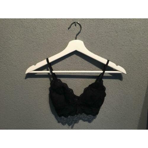 Zwarte Pieces top XS