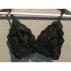 Zwarte Pieces top XS