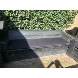 Lounge set 4 banken (incl. Nieuwe allweather kussens)