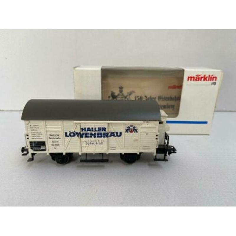 Marklin 4678 - Bierwagen Haller Löwenbräu van de DRG - NIEUW