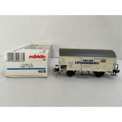 Marklin 4678 - Bierwagen Haller Löwenbräu van de DRG - NIEUW