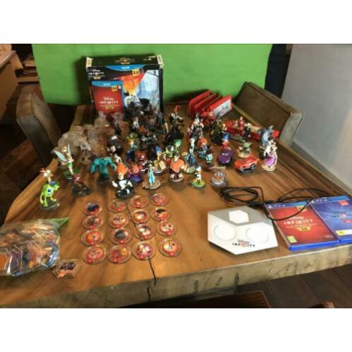 Disney infinity poppetjes werelden disk ps4 en Wii U