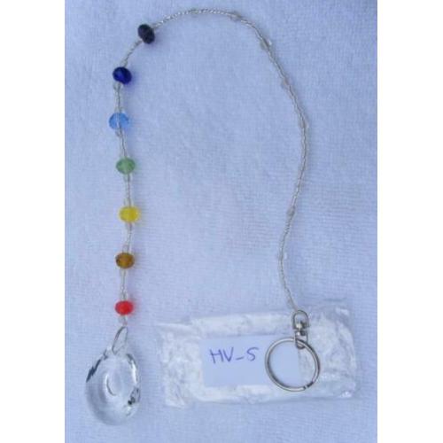 Raamhanger Suncatcher Chakra-Regenboogkleuren (HV-5)