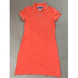 Roze polo jurk van Tommy Hilfiger mt S