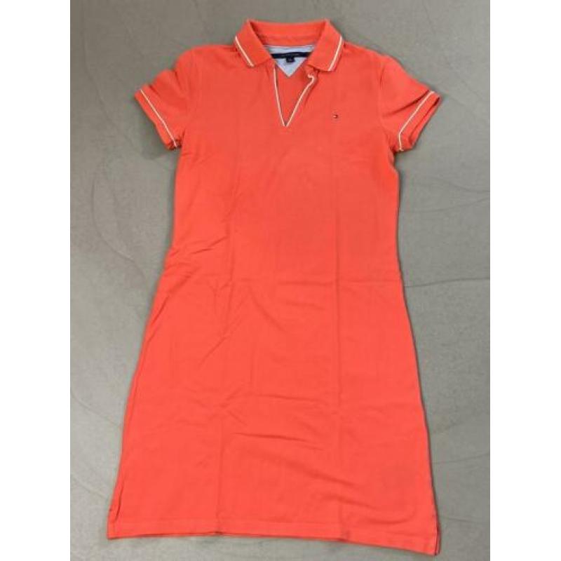 Roze polo jurk van Tommy Hilfiger mt S