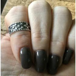 Stoere open boho ibiza gipsy knokkel ring ‘stars’