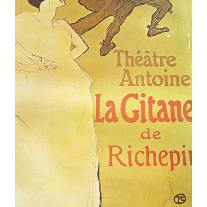 La Gitane - Original Gallery Poster - 57 x 82 cm