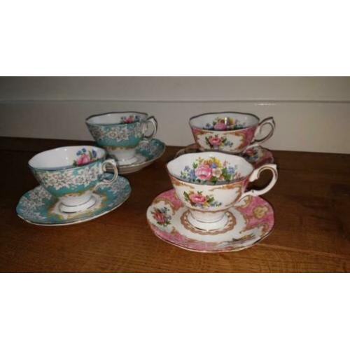 Royal Albert kop en schotel set.