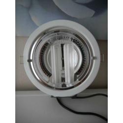 Partij 12 x newlec plc 2 x 26 watt hf inbouwspot downlighter