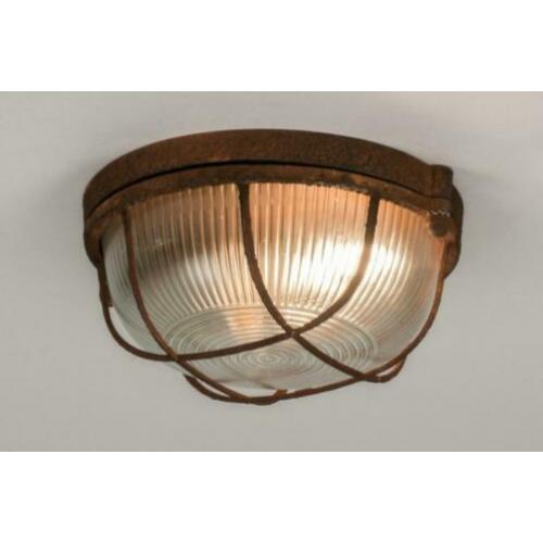roest plafondlamp retro industriële badkamer keuken lamp