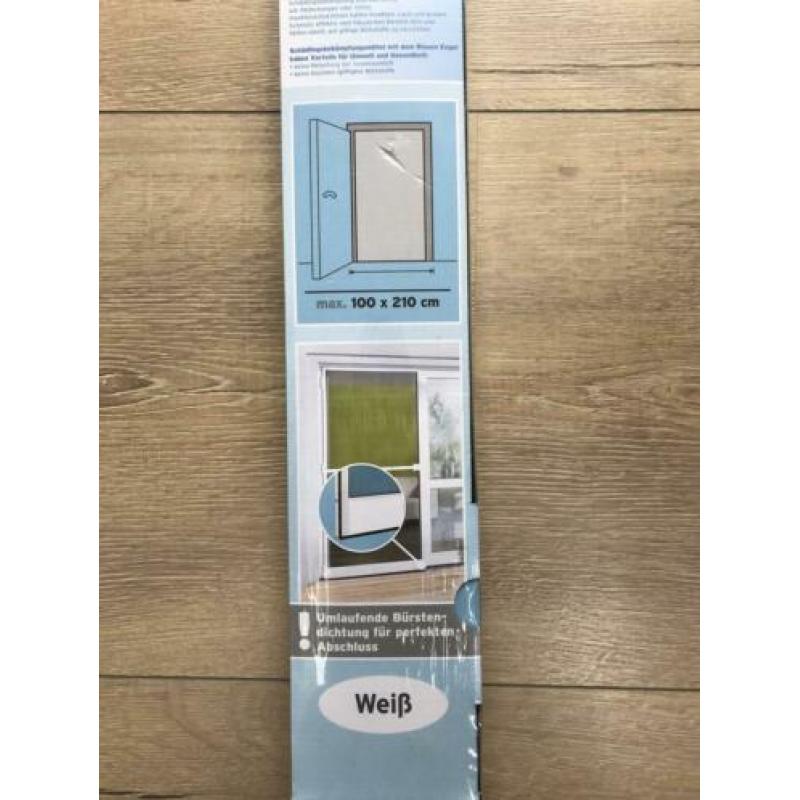 Powerfix hor deur max 210x100 aluminium wit