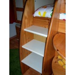 complete kinderkamer tienerkamer hoogslaper + kast + bureau
