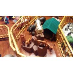 Playmobil oude dierentuin met kiosk