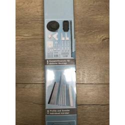 Powerfix hor deur max 210x100 aluminium wit