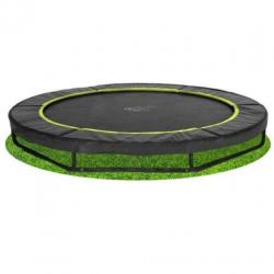 Ingraaf Trampoline Magic Circle Pro Black 244 inground 451