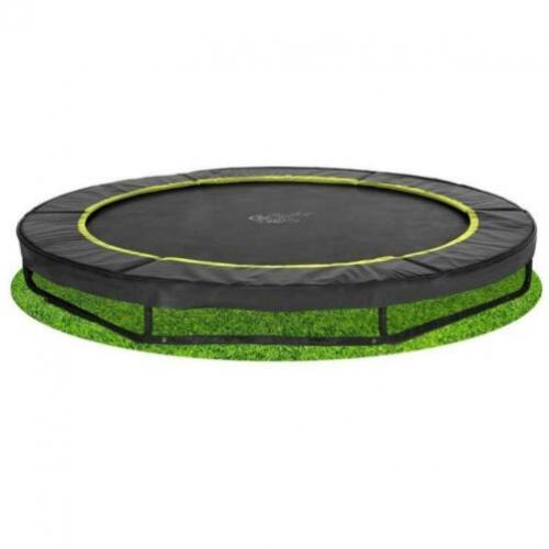 Ingraaf Trampoline Magic Circle Pro Black 244 inground 451