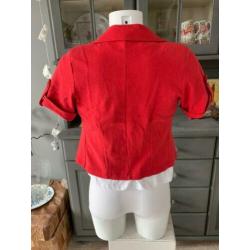 Leuke bolero blazer van Enjoy maat S - shoudervulling