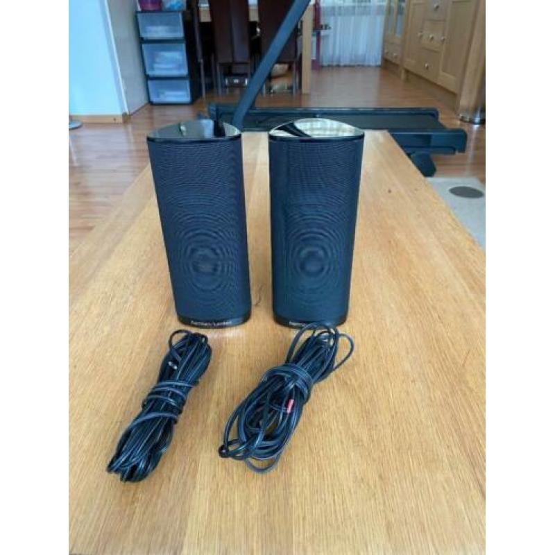 Harman kardon Speakers 120watt met kabels zgan
